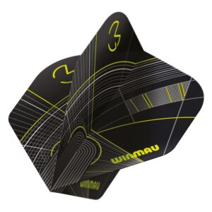 Pera za strelice Winmau Prism Delta MvG crno-zelena 800