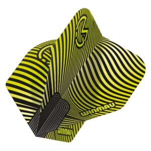 Pera za strelice Winmau Prism Delta MvG crno-zelena 817