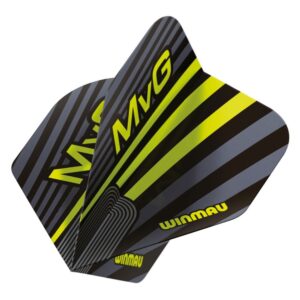 Pera za strelice Winmau Prism Delta MvG crno-zelena 819