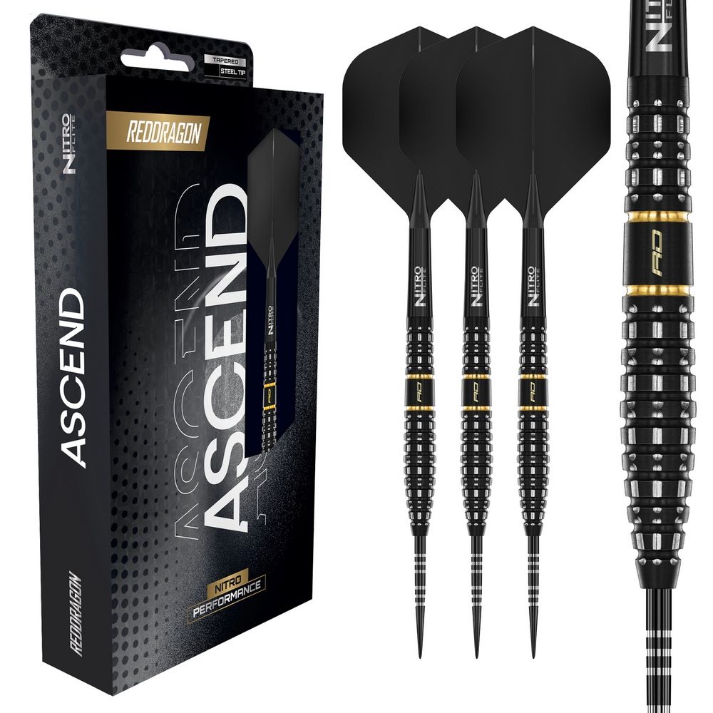 Set strelica steel Red Dragon Ascend Tapered 23g 90% wolfram - Slika 3