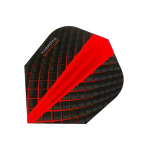 Harrows pera za strelice Quantum crno/crvena