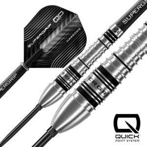 Set strelica steel Harrows Supergrip Bomb 25g Quick Point 90% wolfram