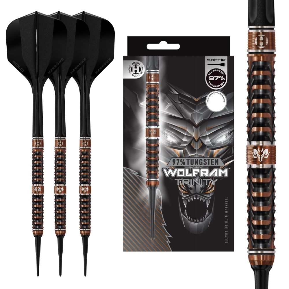 Set strelica soft Harrows Wolfram Trinity 18g 97% wolfram - Slika 2