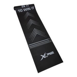 Pikado podmetač za tablu XQ Max crni 300 x 62 cm PVC sa linijom za gađanje