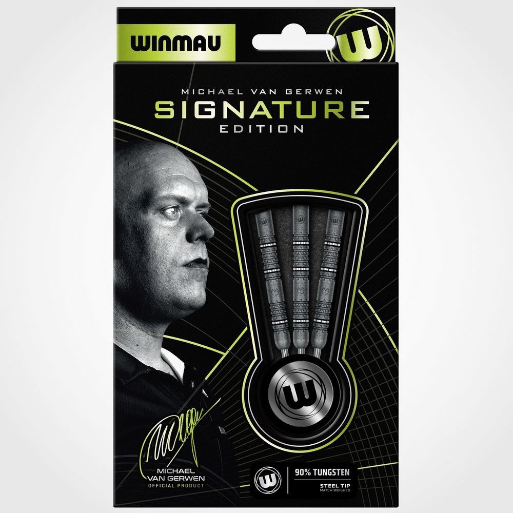Set strelica steel Winmau MvG Signature Edition 24g, 90% wolfram - Slika 5