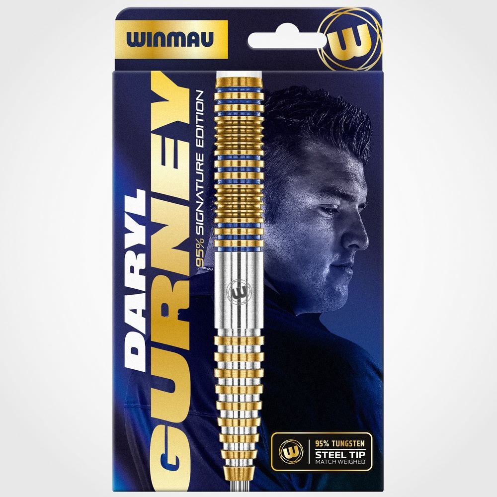 Set strelica steel Winmau Daryl Gurney Signature Edition 23g, 95% wolfram - Slika 5