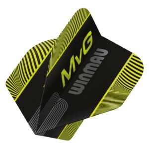 Pera za strelice Winmau Prism Delta MvG crno-zelena 818