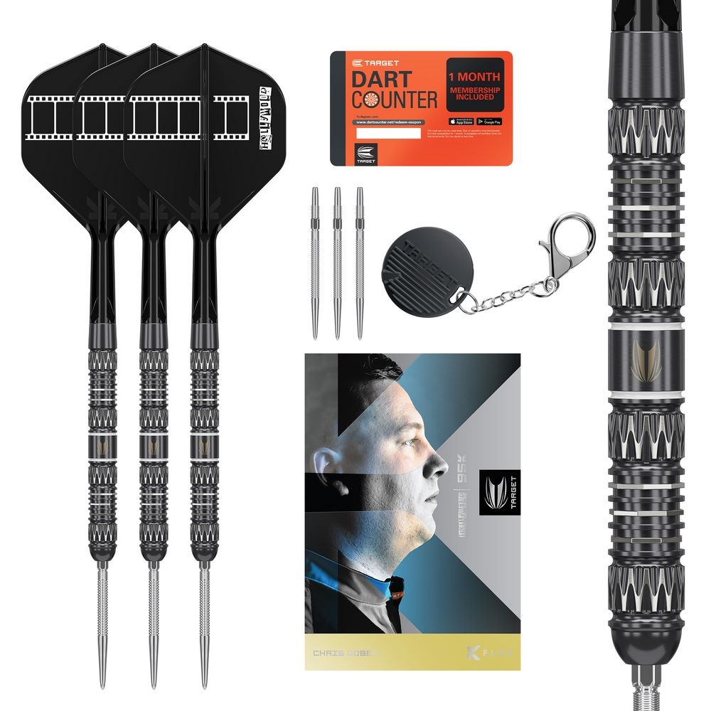 Set strelica steel Target Chris Dobey 95K 24g SP 95% wolfram - Slika 4