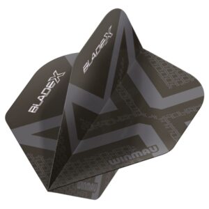Pera za strelice Winmau Prism Delta Blade X crna