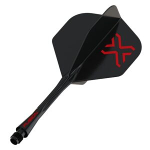Integrisana pera i tela Winmau Fusion Blade X crna, No2 pera i medium tela