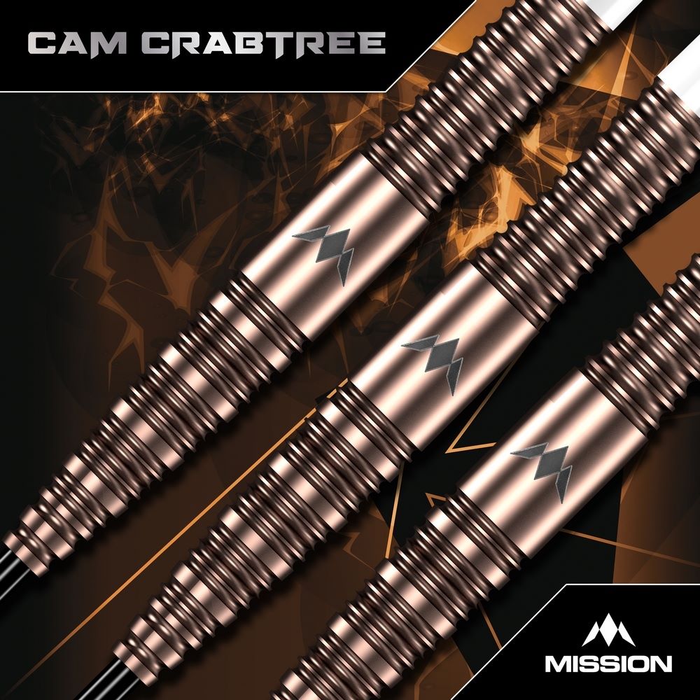 Set strelica steel Mission Cam Crabtree V2 22g 95% wolfram - Slika 5