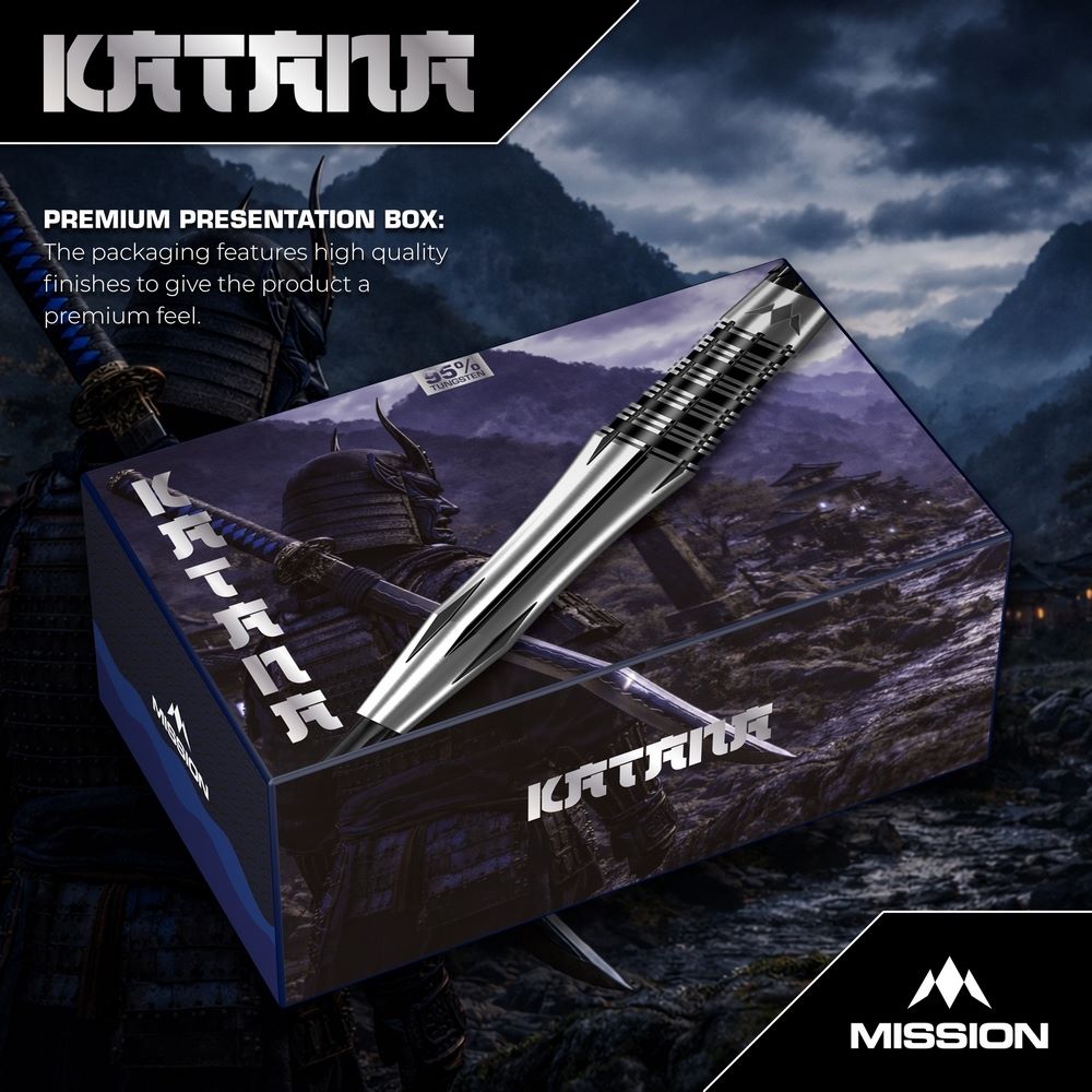Set strelica steel Mission Katana 24g 95% wolfram - Slika 9