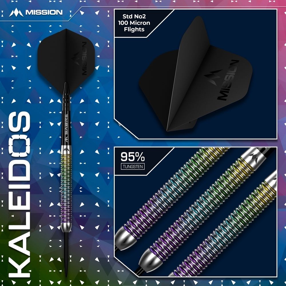 Set strelica steel Mission Kaleidos 23g 95% wolfram - Slika 7