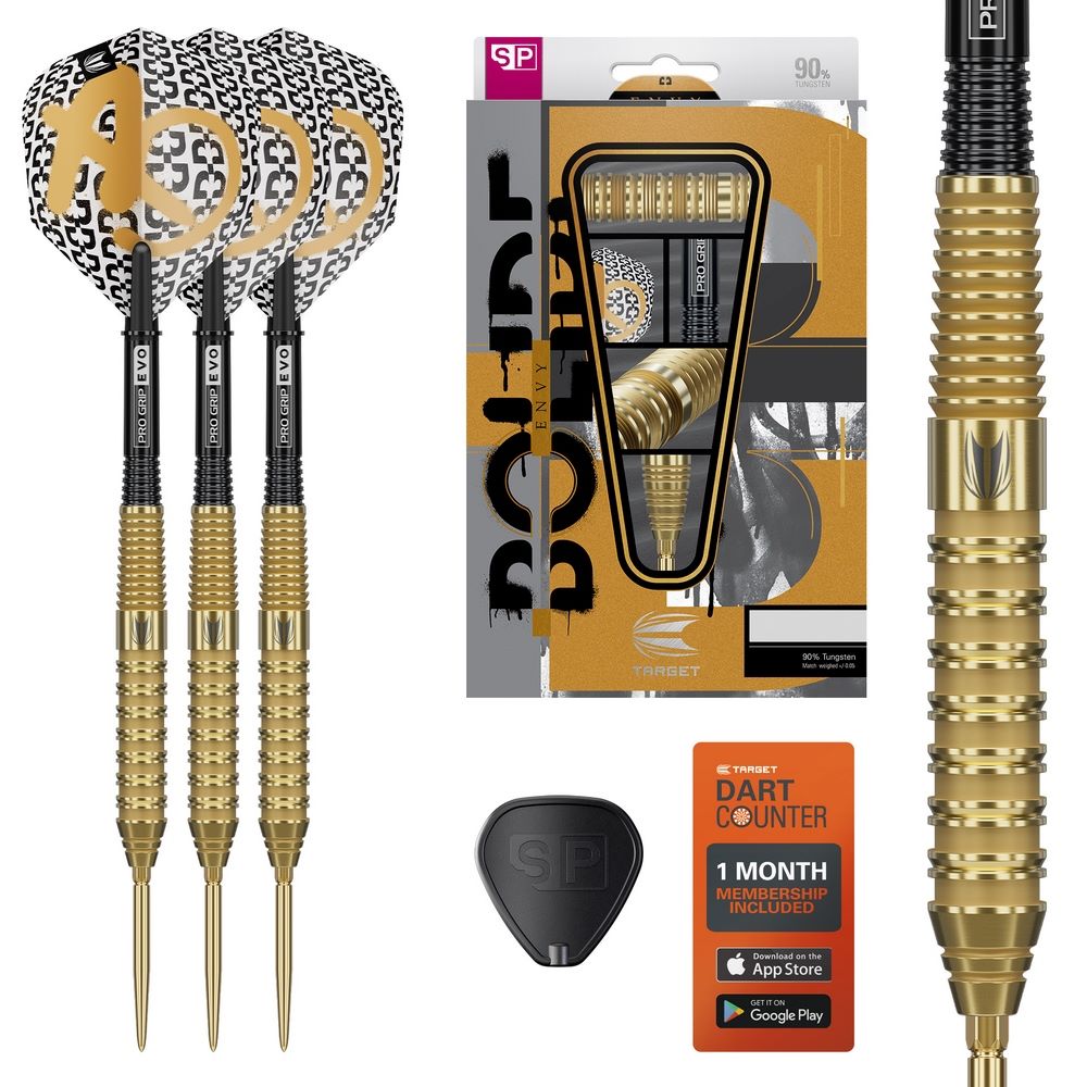 Set strelica steel Target Bolide Envy 02 23g SP 90% wolfram - Slika 2