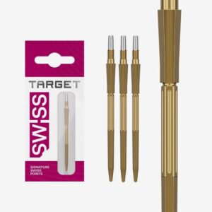 Vrhovi za strelice TARGET Swiss Point Elysian Archetype 43 zlatni 42mm