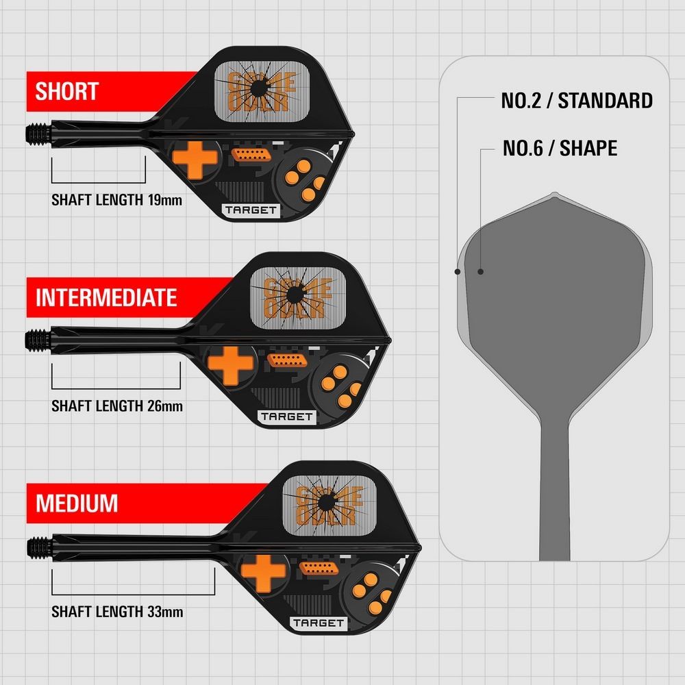 Pikado integrisana pera Target K-Flex Game Over, No2 pera i medium tela - Slika 4