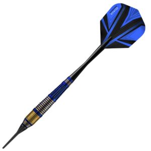 Harrows set strelica soft Vivid plave 18g, brass