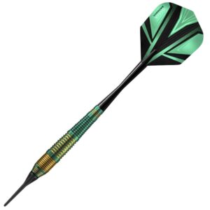 Harrows set strelica soft Vivid zelene 18g, brass