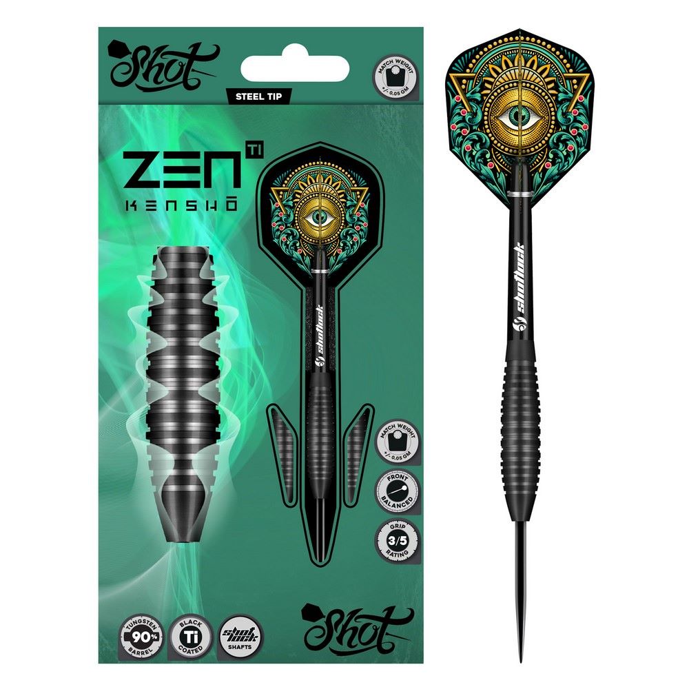 Strelice Shot steel Zen Kensho, 25g, 90% wolfram - Slika 4