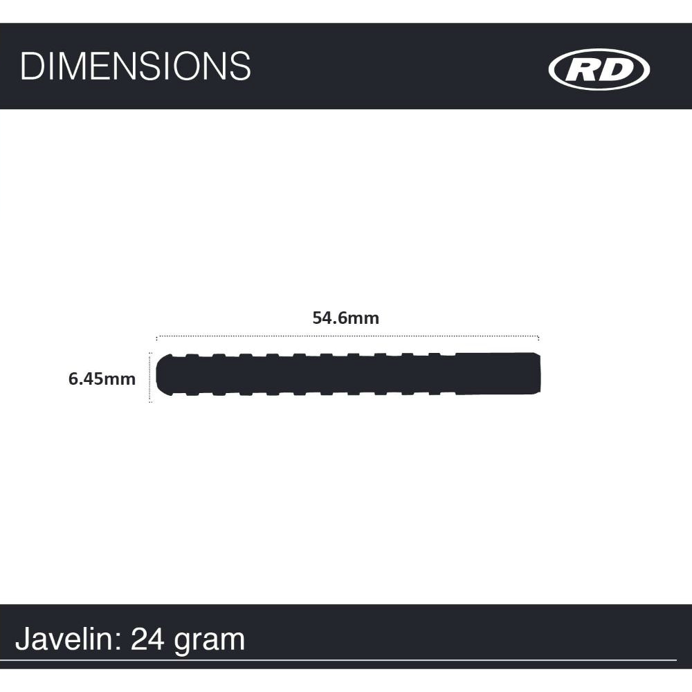 Pikado strelice RedDragon steel Javelin 24g, 85% wolfram - Slika 4