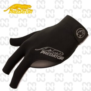 Bilijar rukavica PREDATOR second skin, sivo crna S/M
