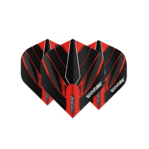 Pikado pera Winmau PRISM ALPHA standard crno/crvena