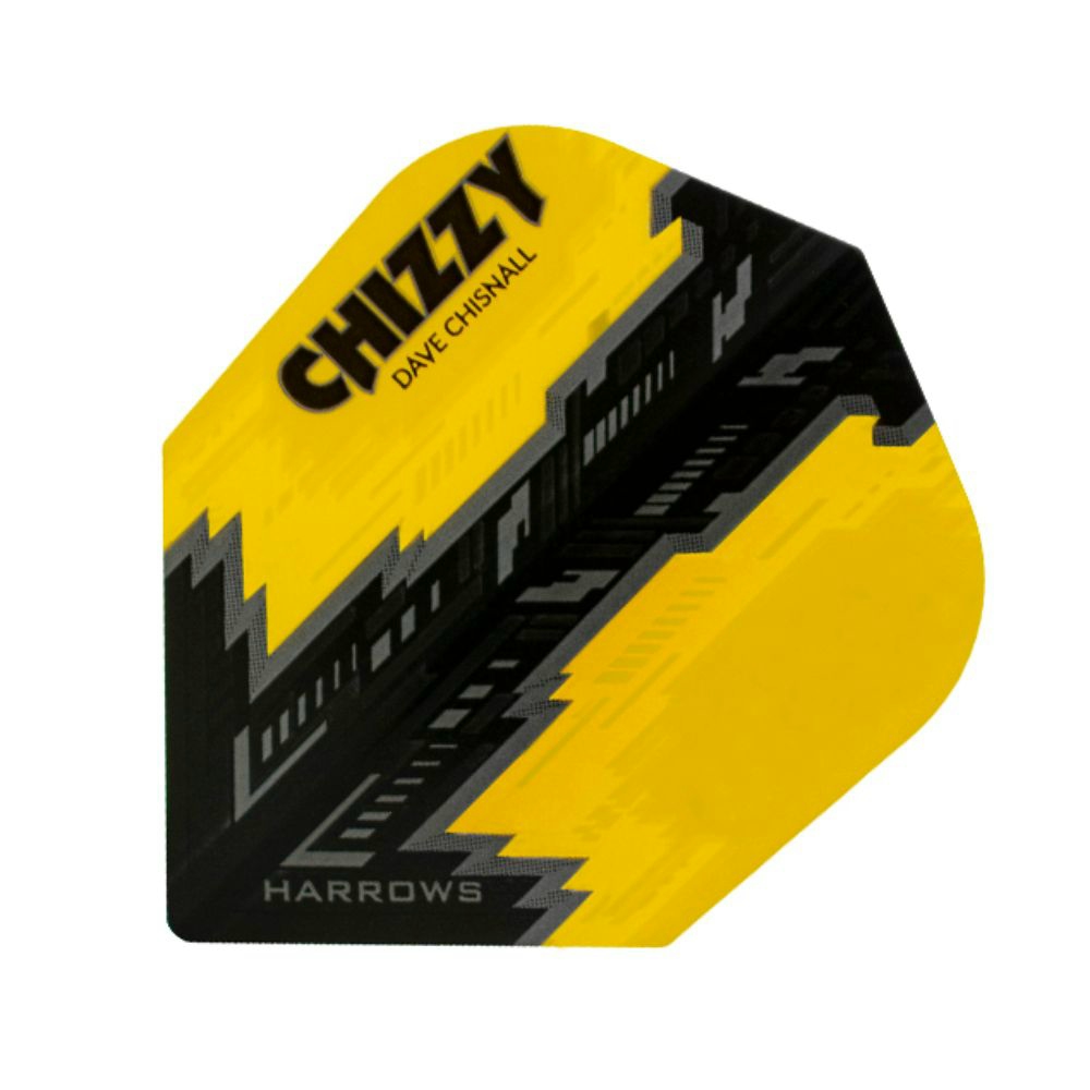 Harrows pera za strelice Prime Chizzy žuto/crna