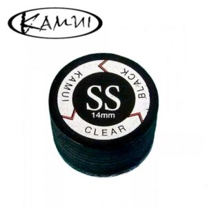 Bilijar kapica KAMUI clear black super soft,14mm