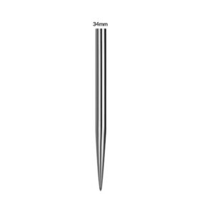 Vrhovi steel Mission Glide plain 34mm srebrni