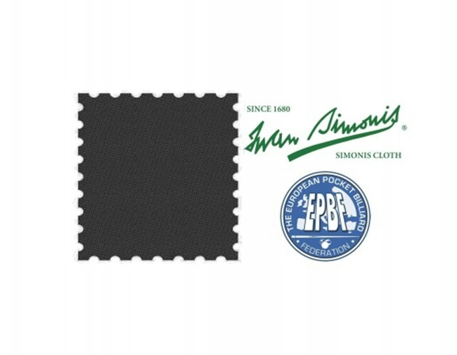 Čoja za bilijar sto Simonis 760 Slate grey 195cm širine