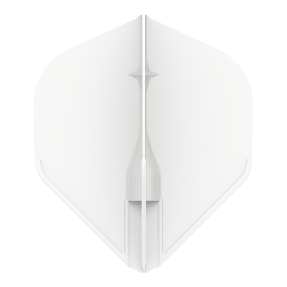 Pera za strelice L-Style Champagne integrated, EZ, L1, Standard,bela