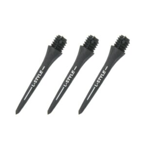 Vrhovi za strelice steel carbon L-Style Hard Lip 25mm,crni, 6kom.