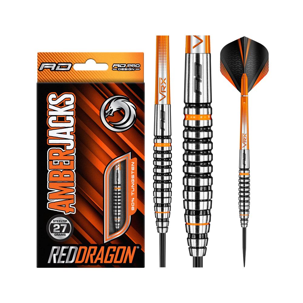 Pikado strelice steel RedDragon Amberjack 14 ,27g, 90% wolfram - Slika 2