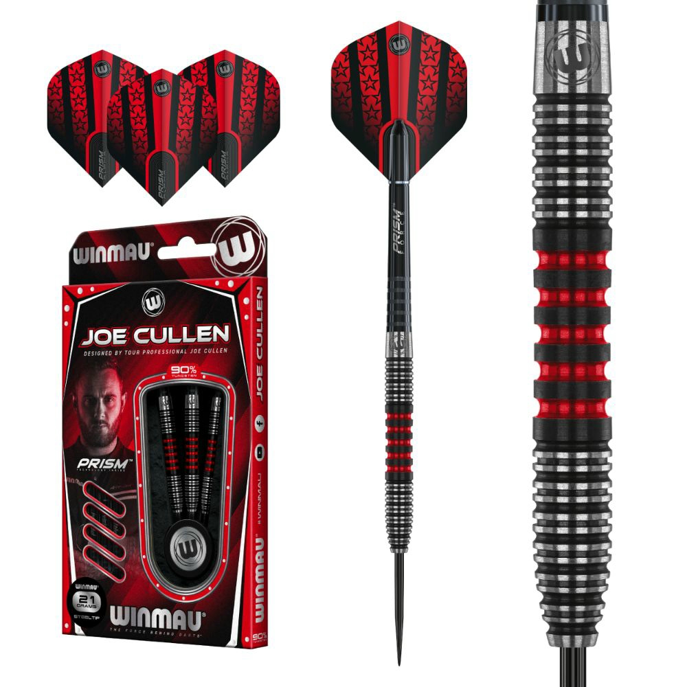 Set strelica Winmau steel Joe Cullen 21g, 90% wolfram - Slika 2
