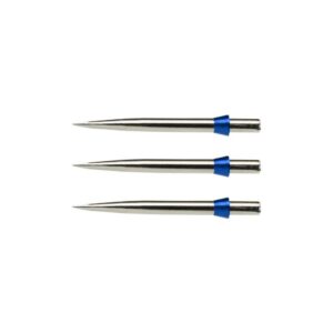 Vrhovi za strelice steel RedDragon Trident 32mm, srebrni,plavi