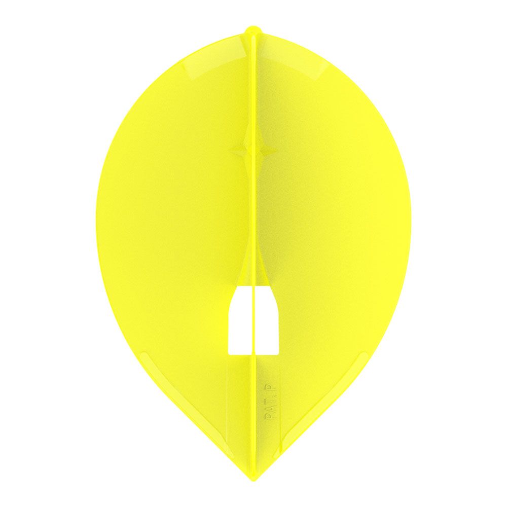 Pera za strelice L-Style Pro L2 Teardrop, žuta