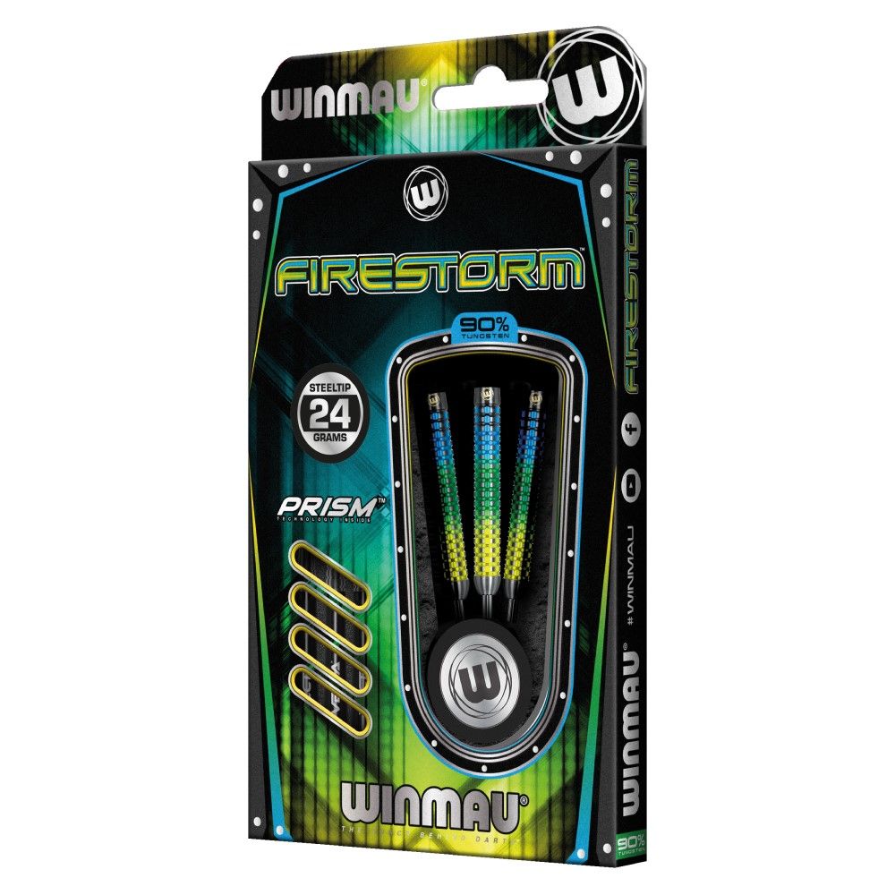 Set strelica Winmau steel Firestorm 24g, 90% wolfram - Slika 3
