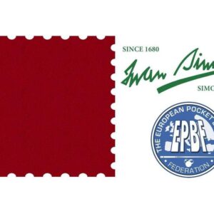 Simonis 760 čoja za bilijar 165cm Burgundy