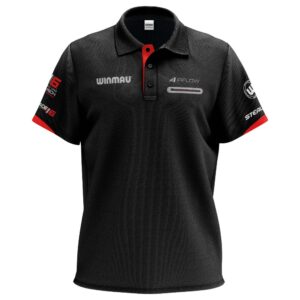Majica Winmau Pro-Line,crna, veličina XXL