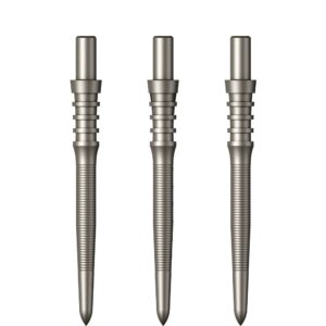 Vrhovi za strelice Mission Sniper Micro grip 28mm, srebrni