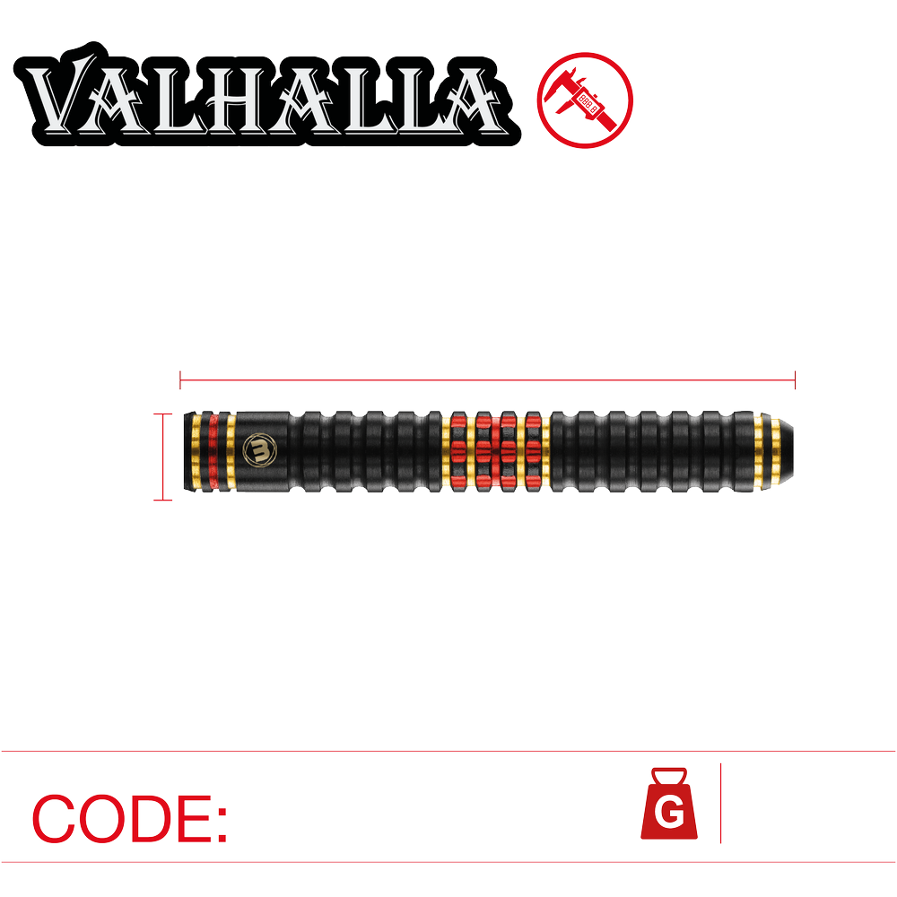 Set strelica Winmau steel Valhalla 24g, 85% - 95% wolfram - Slika 3