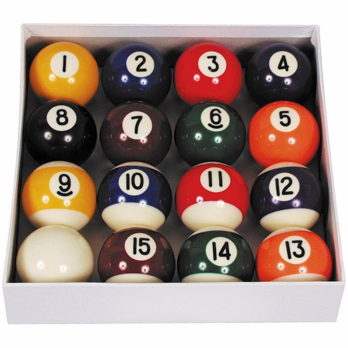 Set bilijar kugli Ventura Laminated Pro 57,2mm - Slika 2