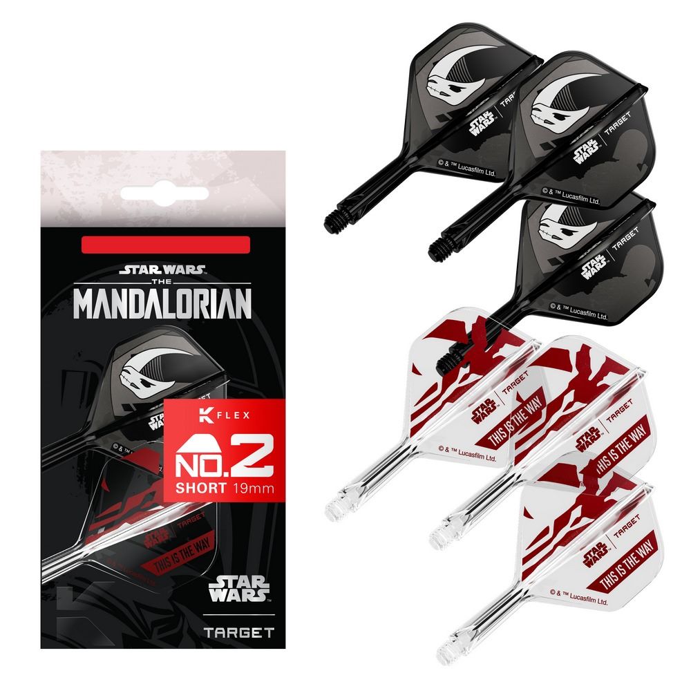 STAR WARS TARGET K-Flex Mandalorian integrisana No2 pera i short tela za strelice multi-pack