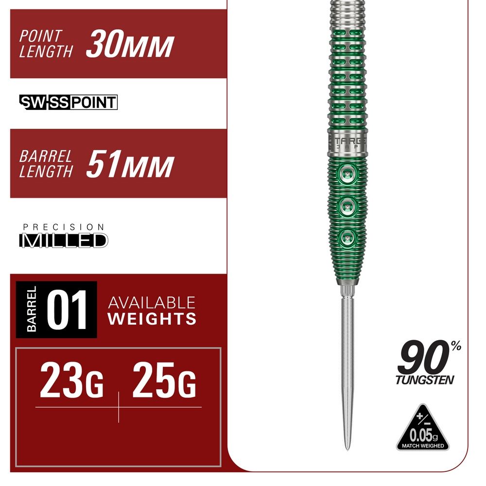 Set strelica steel Target Japan Motomu Sakai Xeno G1 23g SP 90% wolfram - Slika 4