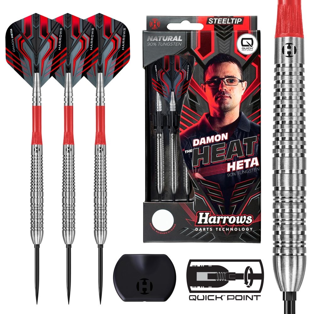Set strelica steel Harrows Damon Heta Natural 25g QP 90% wolfram - Slika 2
