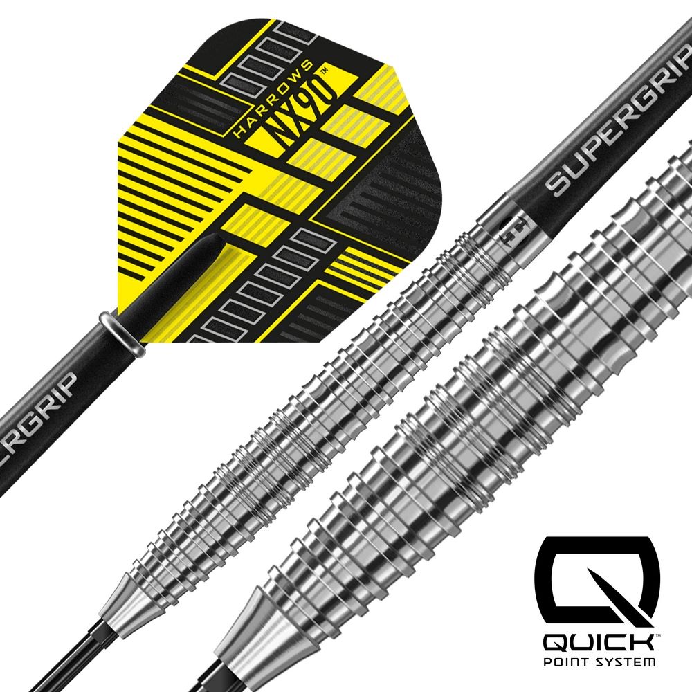 Set strelica steel Harrows NX90 Tapered 23g QP 90% wolfram