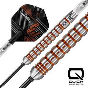 Set strelica steel Harrows Luke Woodhouse Series 2 21g QP 90% wolfram