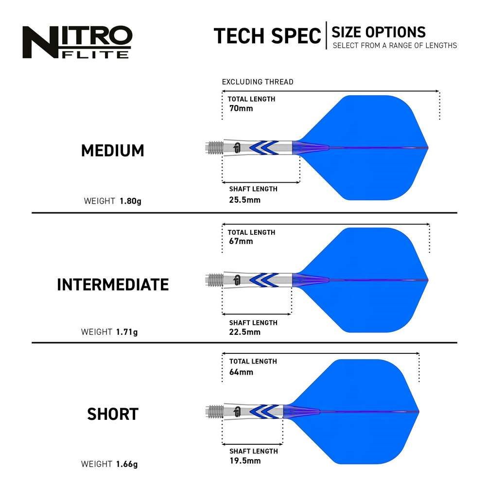 Integrisana pera i tela Red Dragon Nitro Flite Gerwyn Price, standard pera i short tela - Slika 3