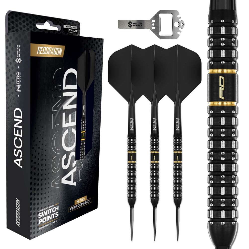 Set strelica steel Red Dragon Ascend Parallel 22g SP 90% wolfram - Slika 3