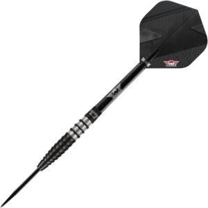 Set strelica steel Bull's Lightning Black 21g, 80% wolfram